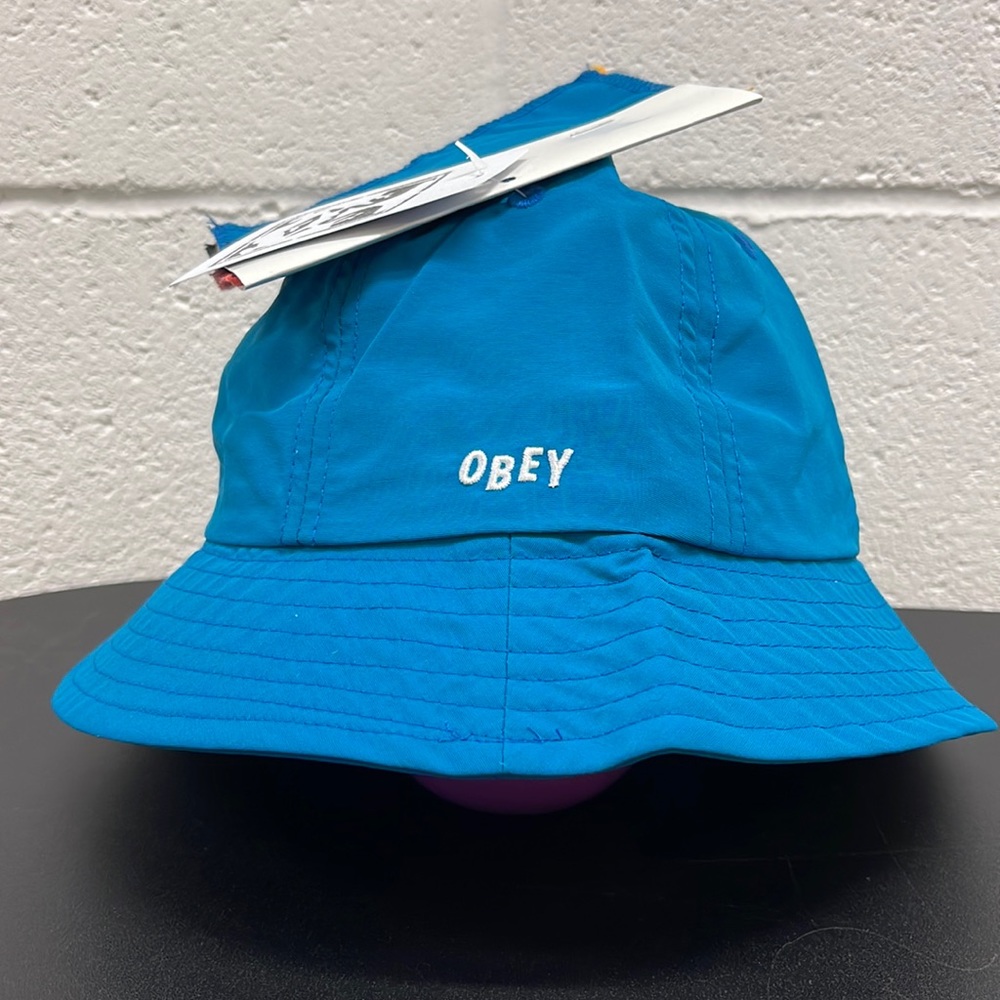 OBEY Frederick Turquoise Bucket Hat